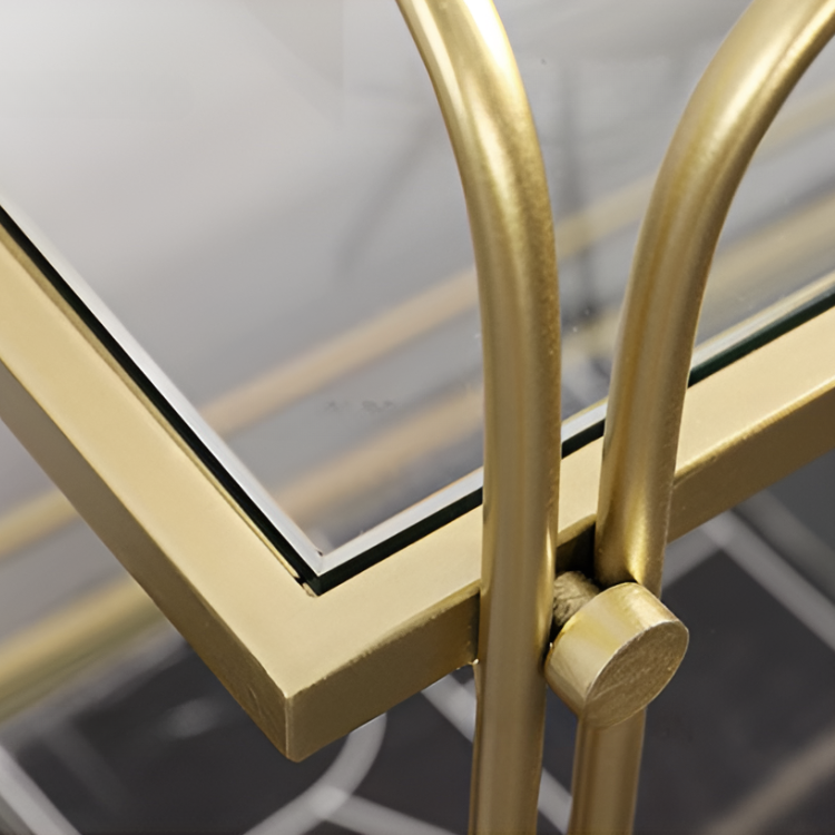 スタイリッシュモダンガラスワゴン