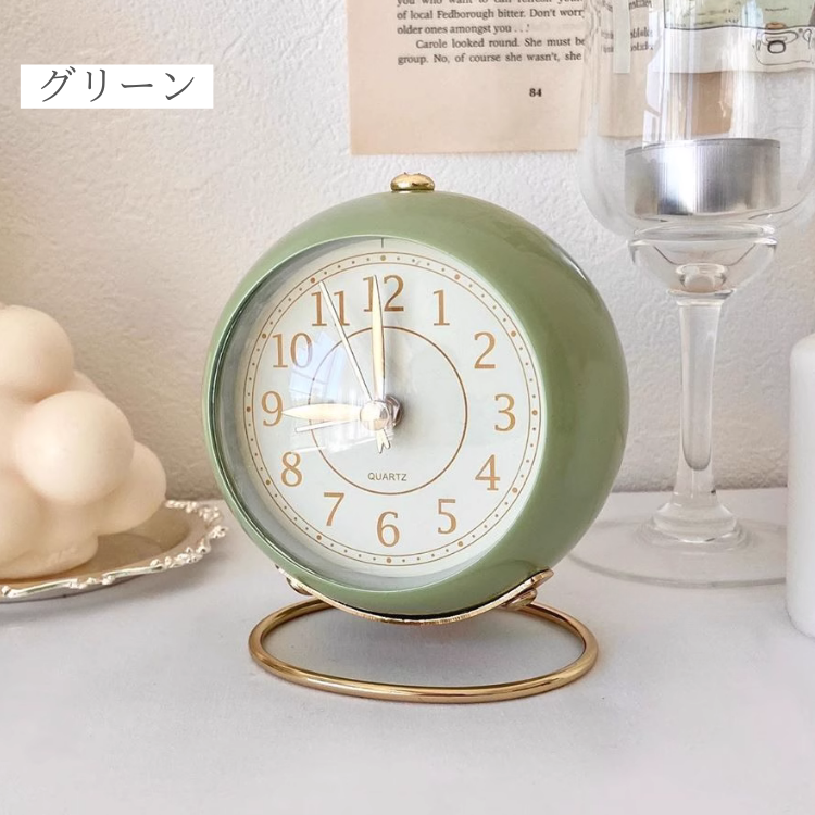 ノルディックミルキーテーブルクロック