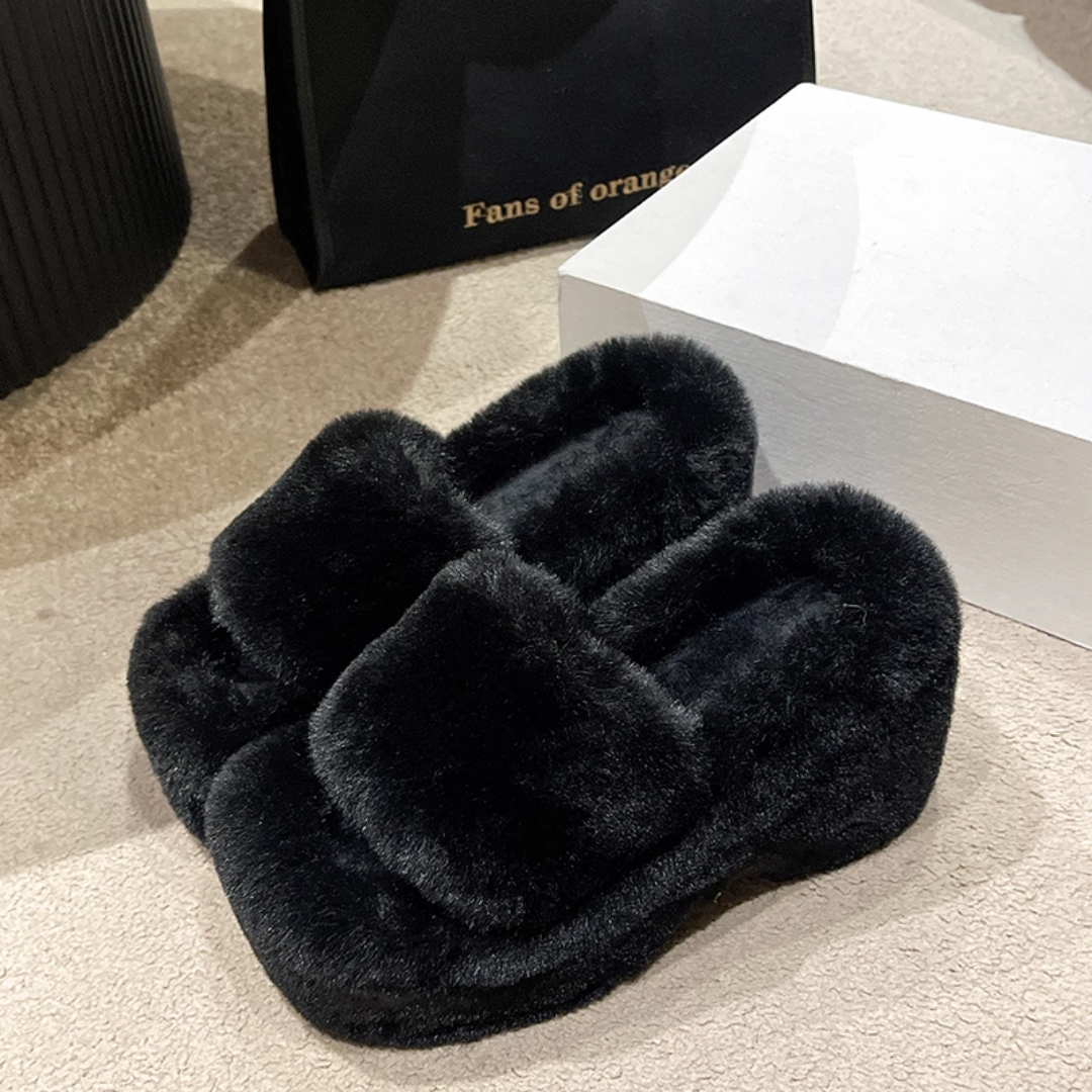 ロイヤルファーダブルソールルームシューズ