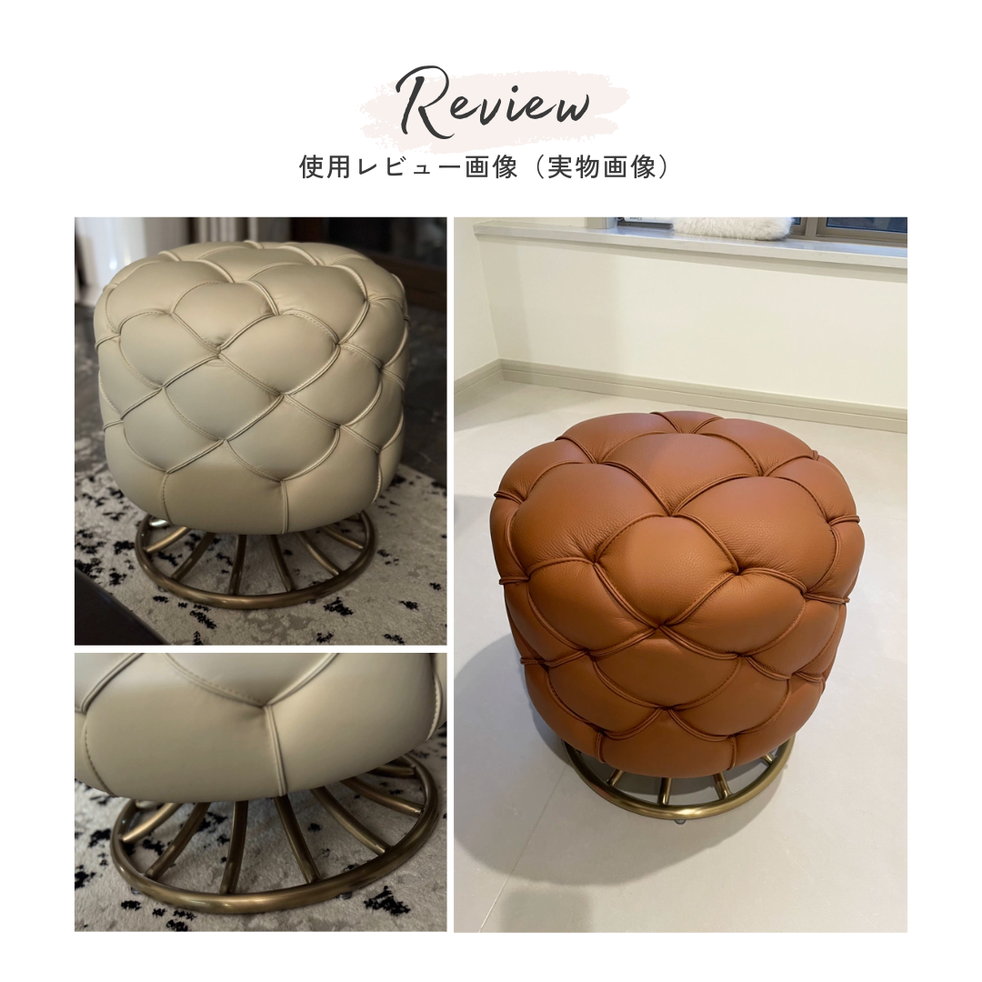 グレイスラインラウンドスツール