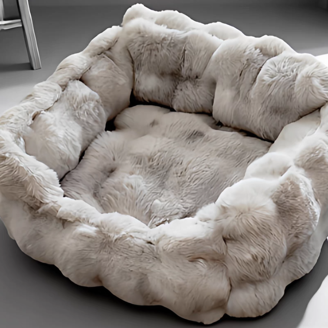 【早割対象】グレージュウォームペットベッド