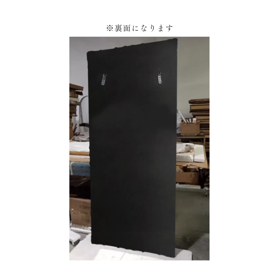 【早割対象】アートリボンゴールドスタンドミラー