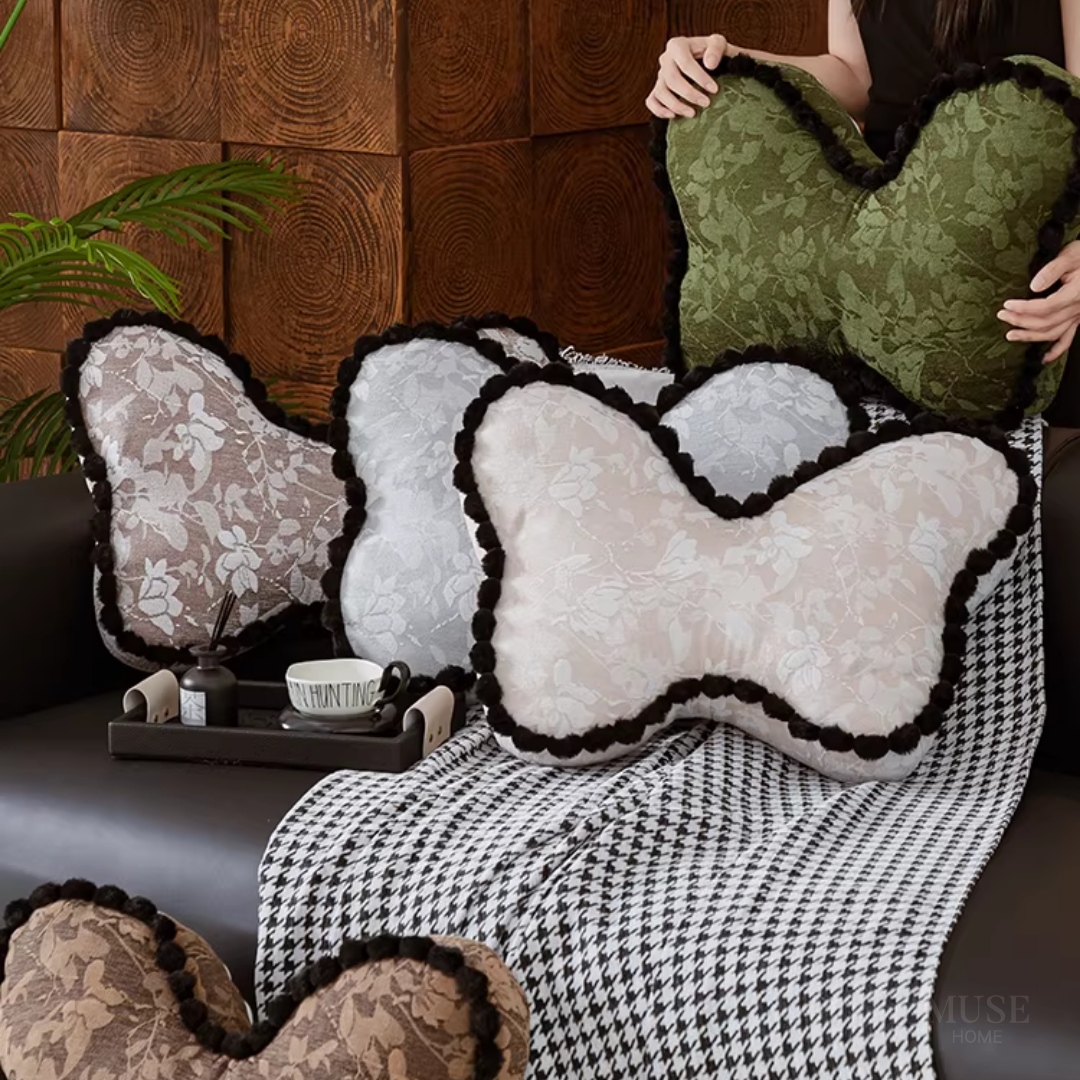 【早割対象】フレンチエレガントバタフライクッション