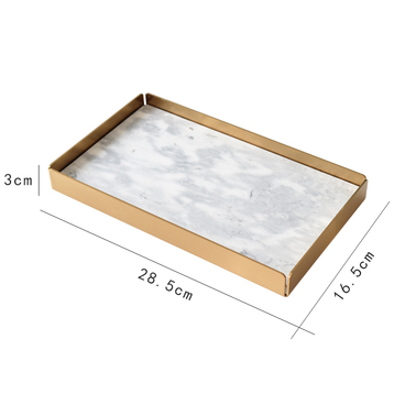 モダン大理石ジュエリートレイ