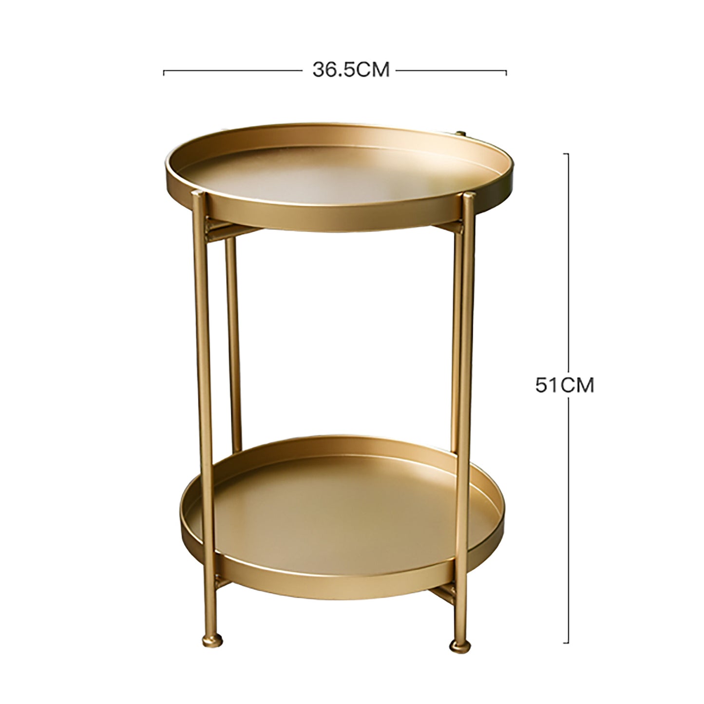 イタリアンライトラグジュアリーサイドテーブル