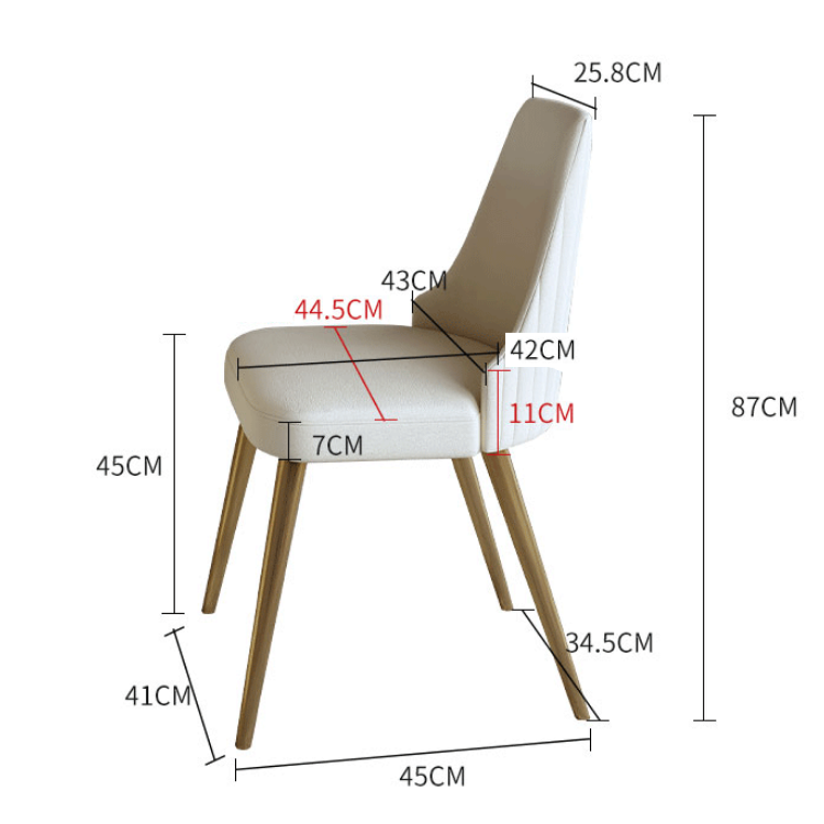 ラグジュアリーライトダイニングセット