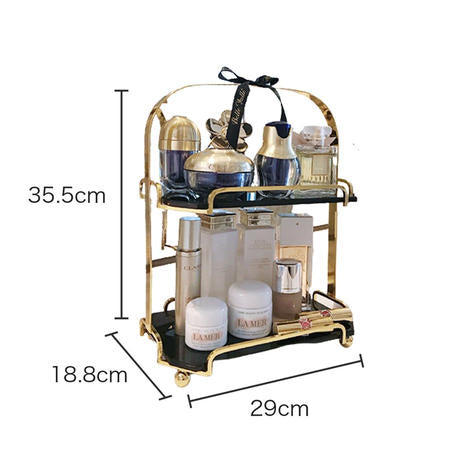 ラグジュアリー2段ディスプレイラック