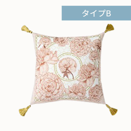 ラグジュアリーフローラルソファクッションカバー