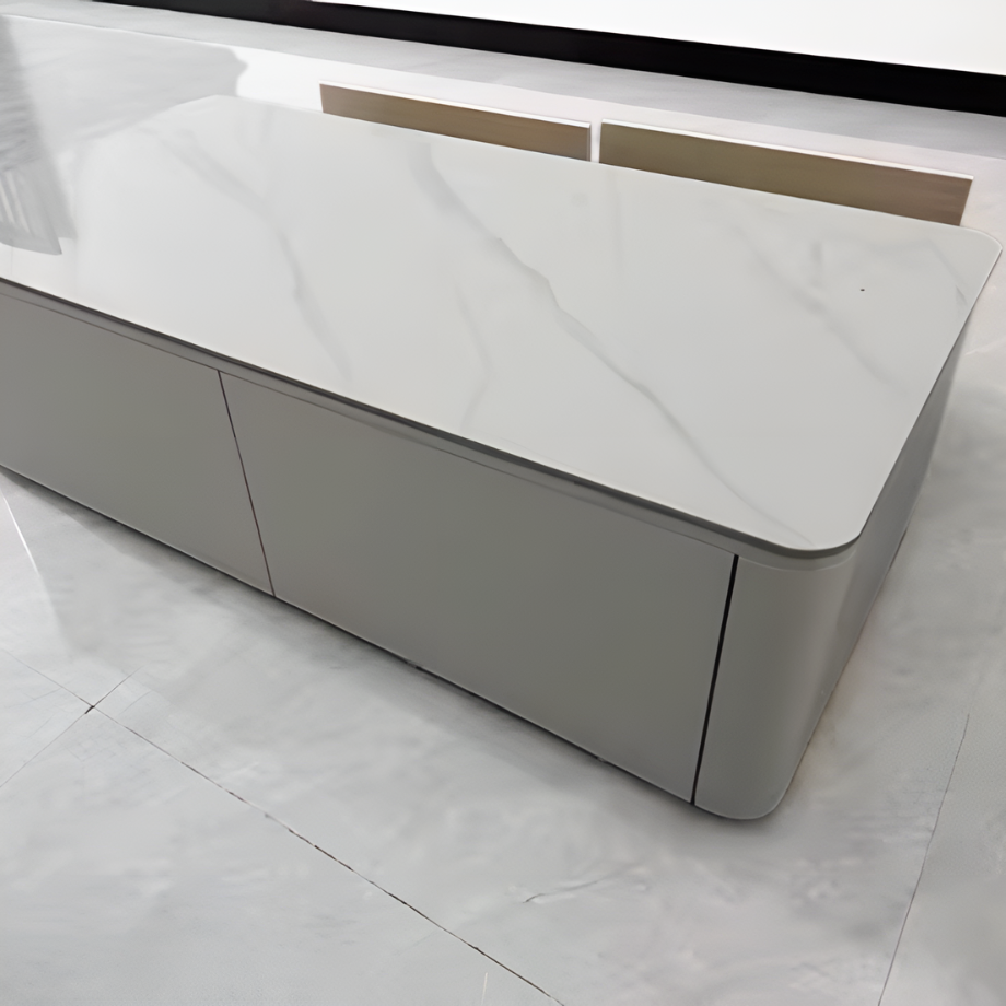 マーブル調ラグジュアリアスローテーブル