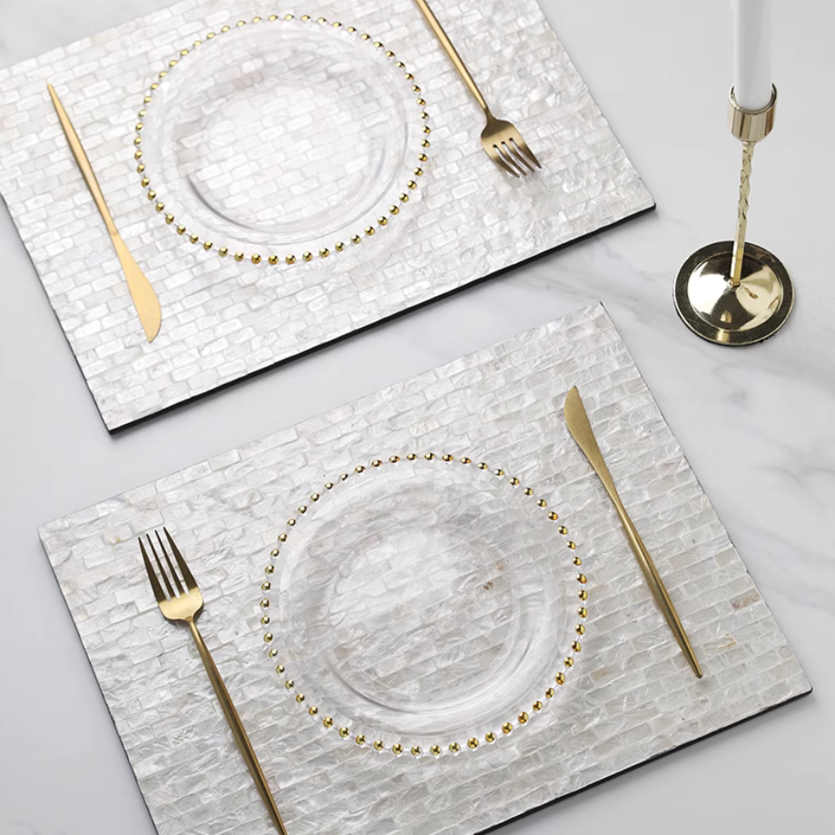 ホテルライク天然シェルプレート