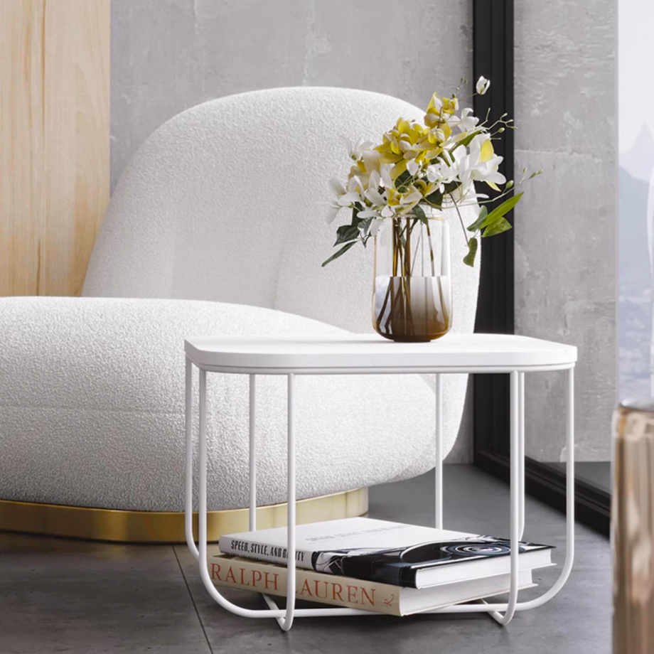 フラッフィーロータリーシングルソファ