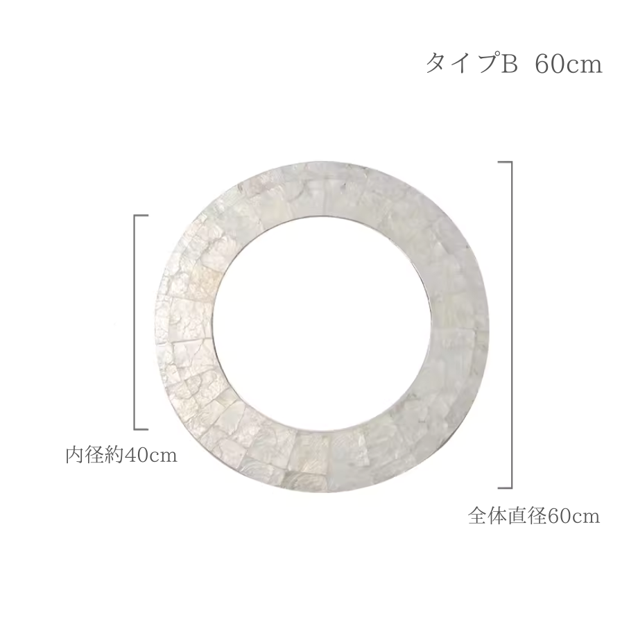 フレンチレトロシェルミラー