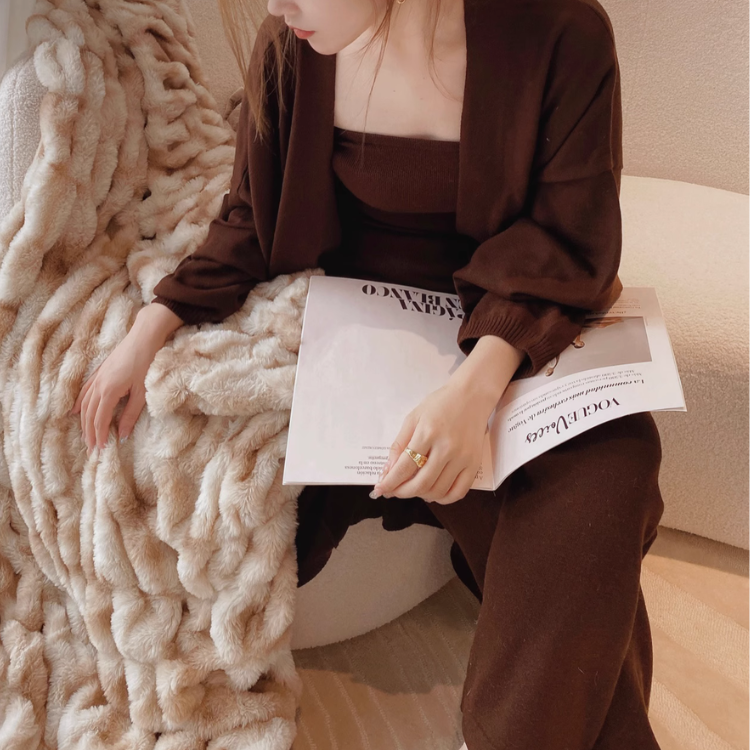 ラグジュアリーヒーリングブランケット