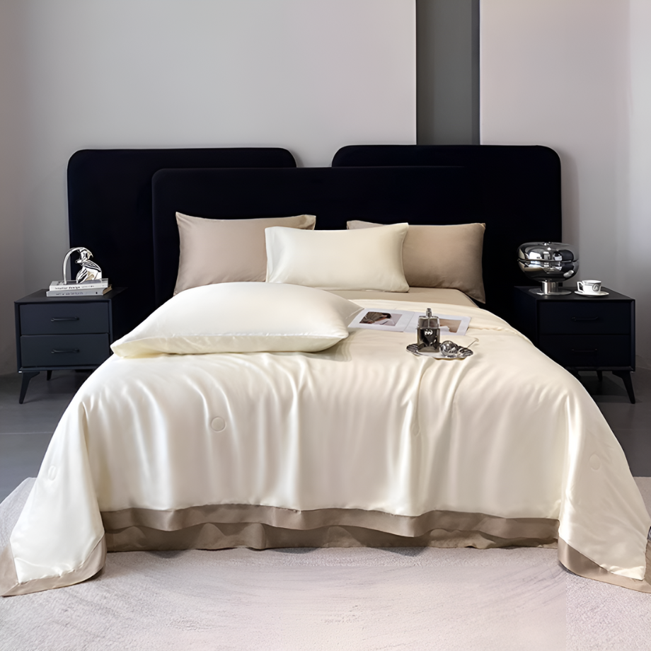 ライトラグジュアリークールキルトベッドリネンセット