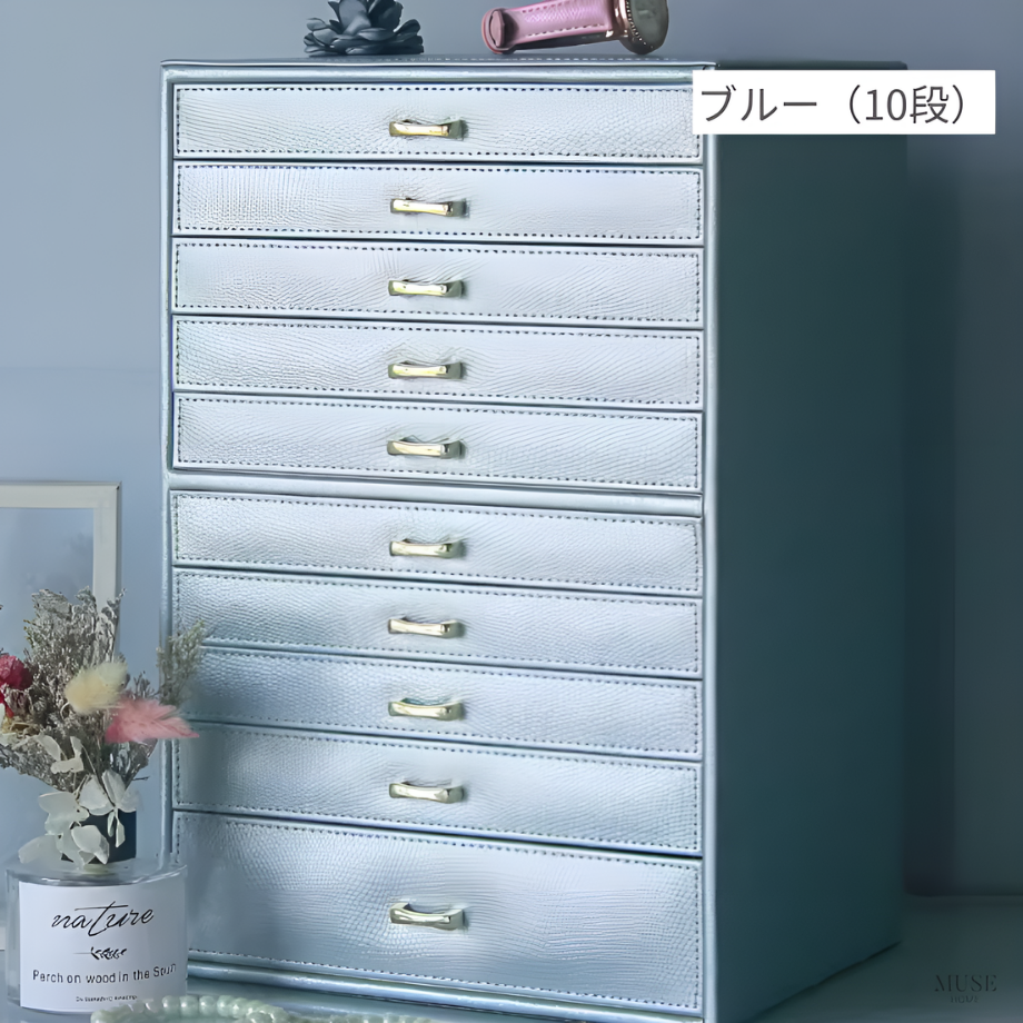 エレガンスリッチパールジュエリーボックス