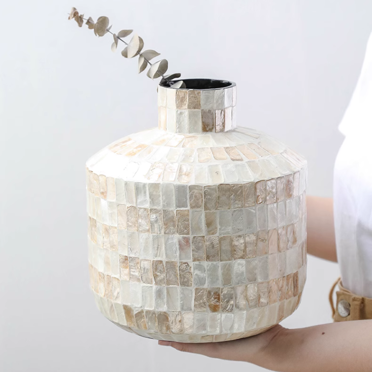 和モダシェルスタイルフラワーベース