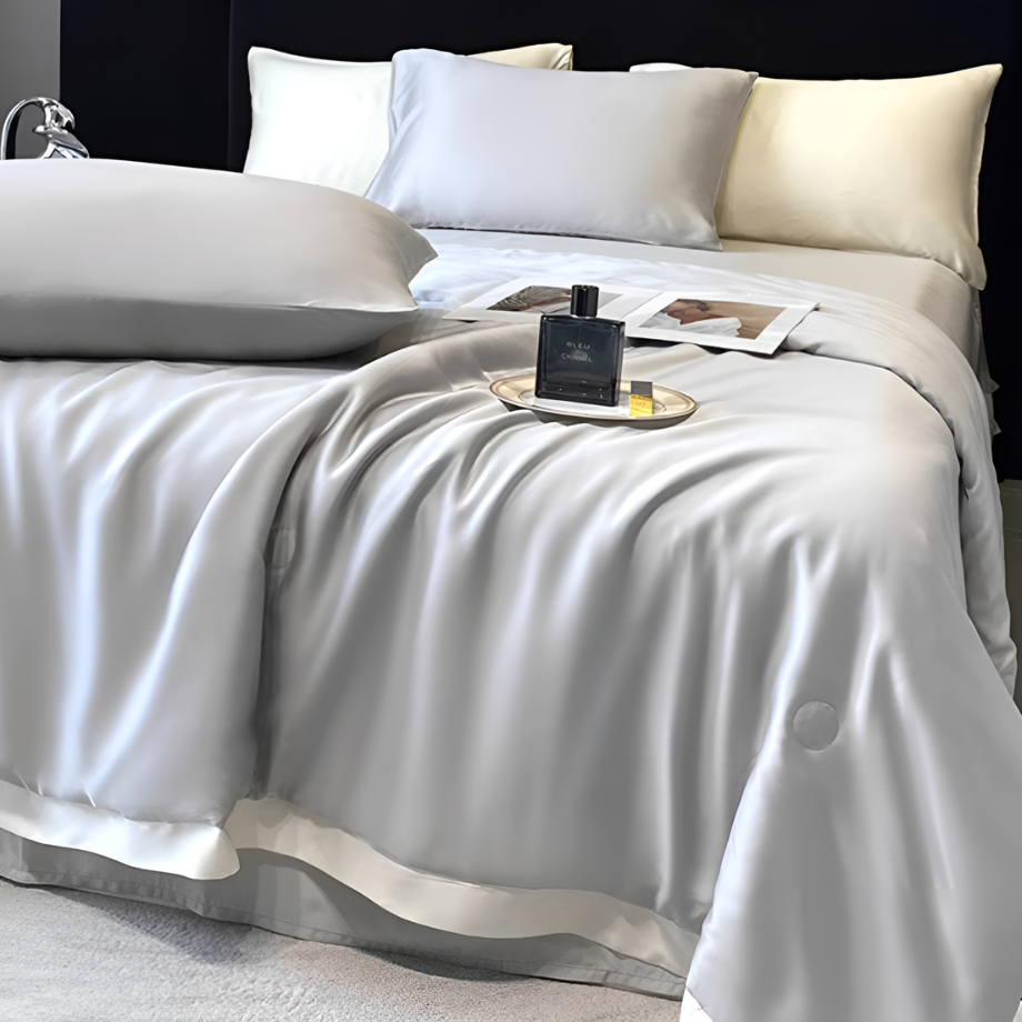 ライトラグジュアリークールキルトベッドリネンセット