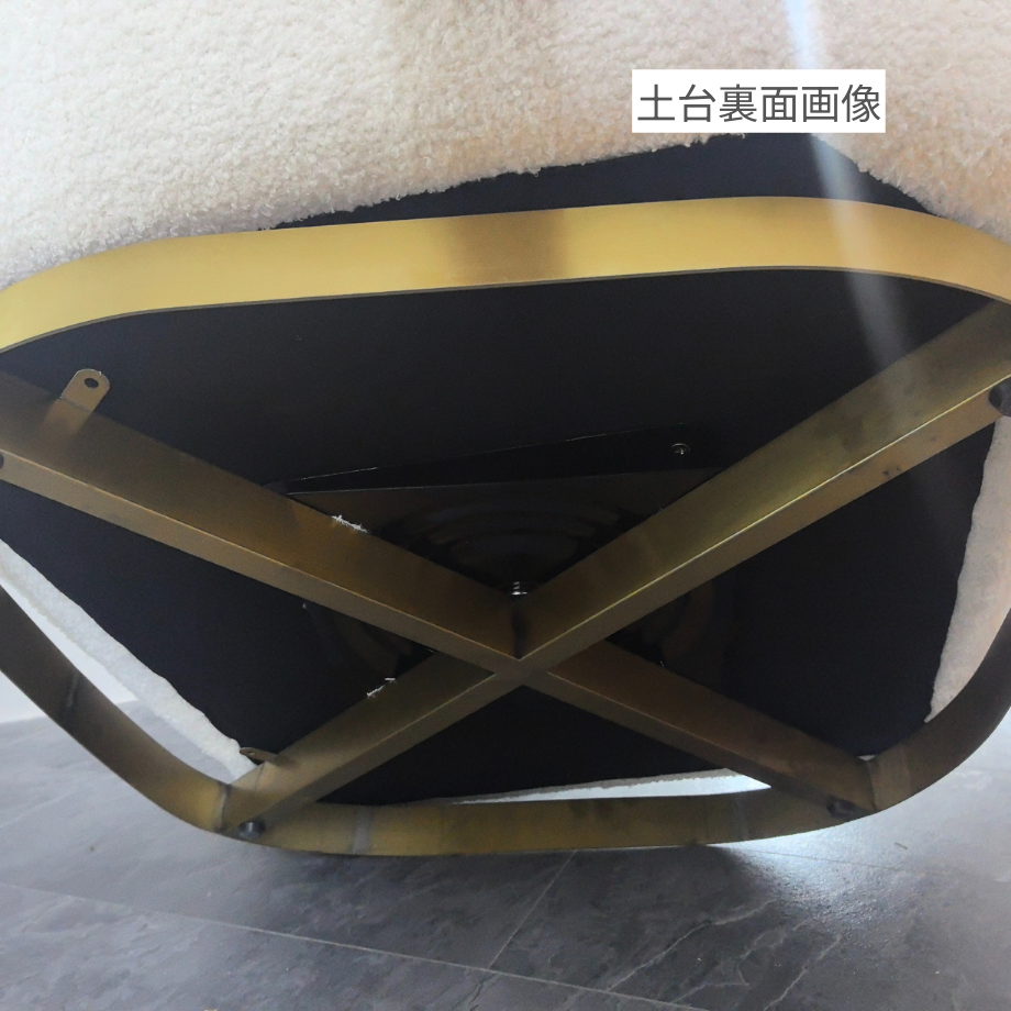 フラッフィーロータリーシングルソファ