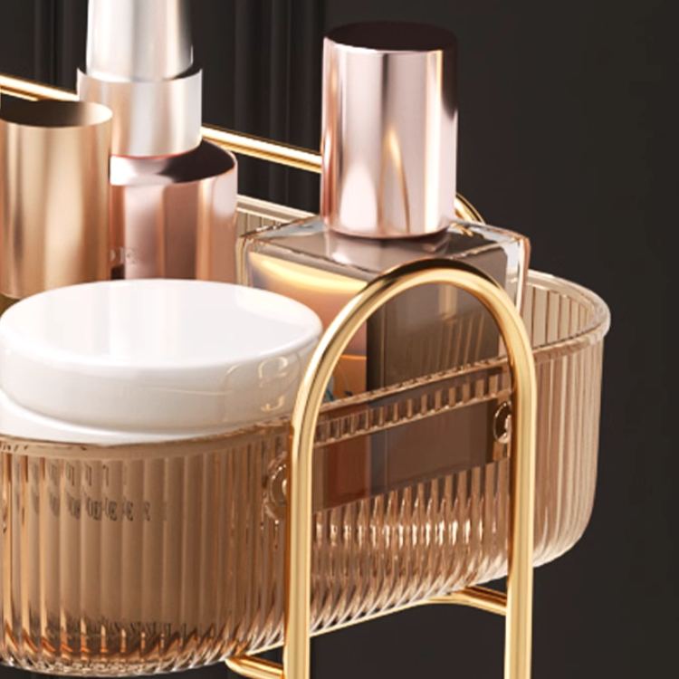 リッチクリアブラウン収納ラック