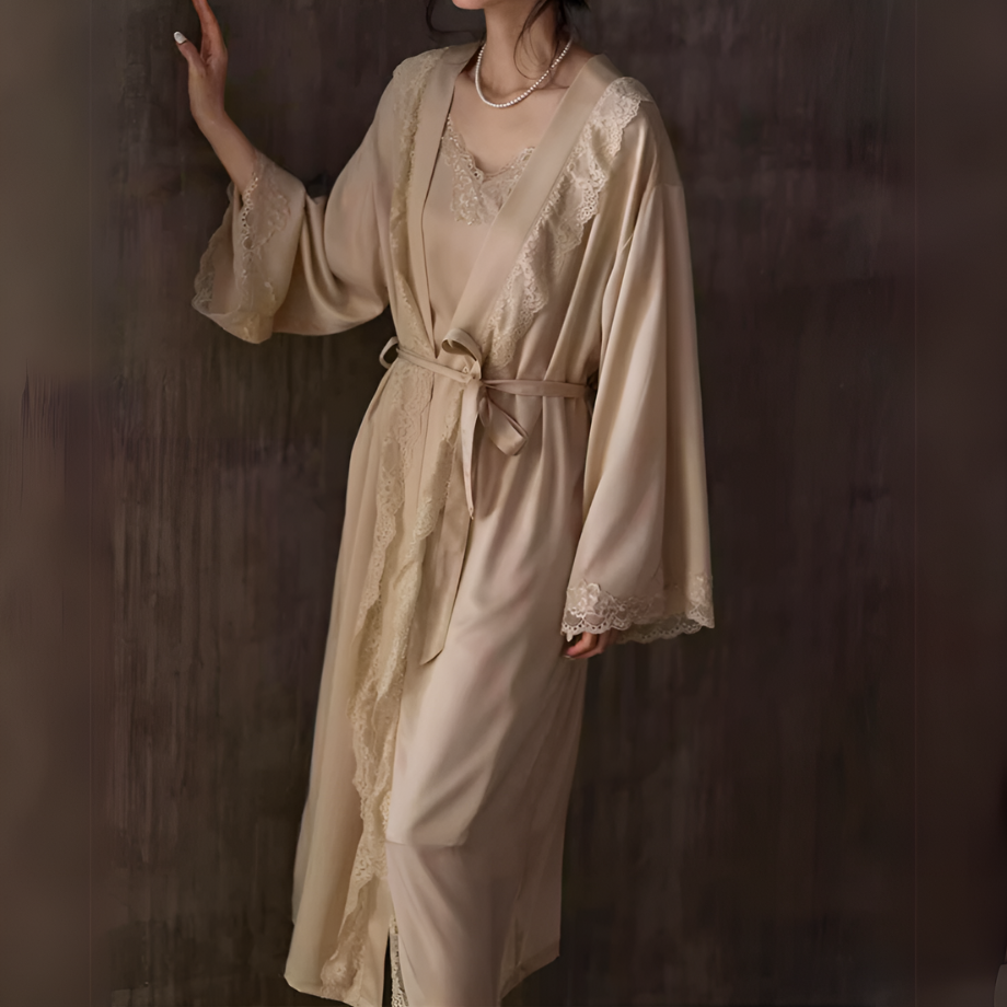 エレガントアイスシルクネグリジェ