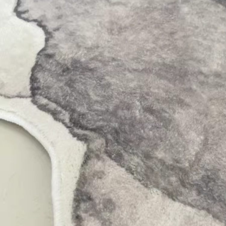 モダンインクペインティングラグ