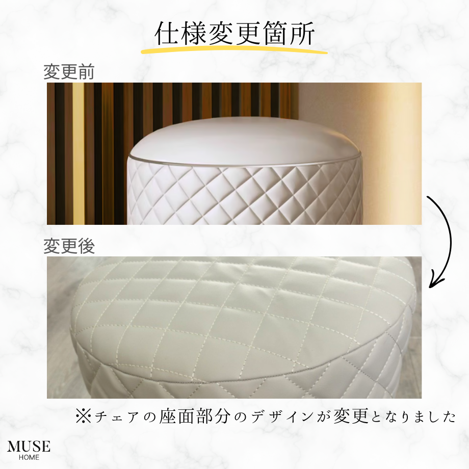 大理石調ラグジュアリースタイルドレッシングテーブル