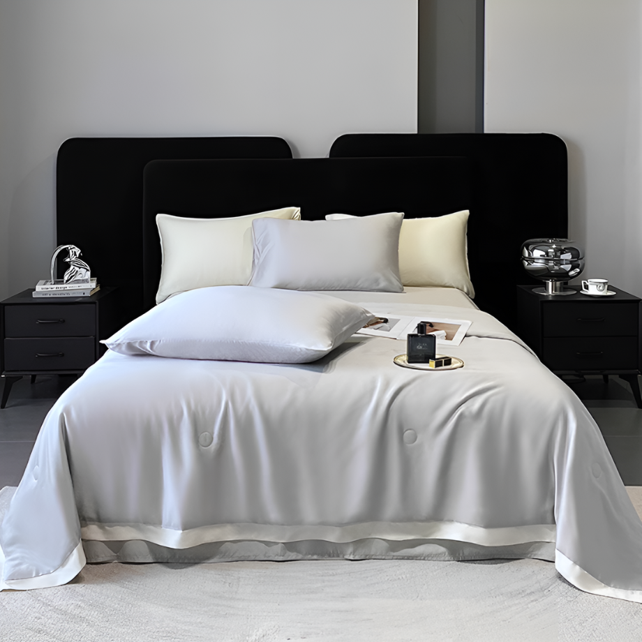 ライトラグジュアリークールキルトベッドリネンセット