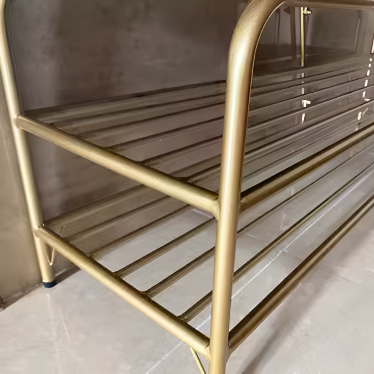 エレガントリボンシューズスツール