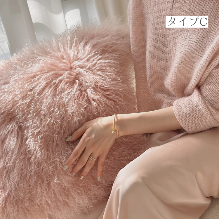 ゴージャスローズピンククッションカバー