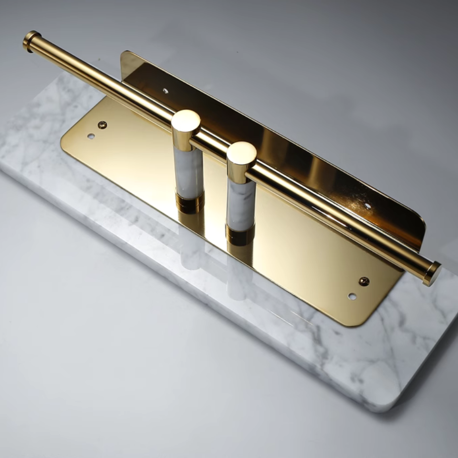 大理石ゴールドブラスマルチラック