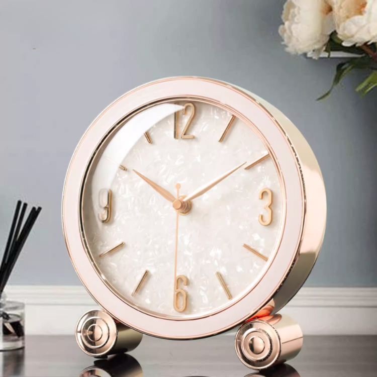 ゴージャスシェルテーブルクロック
