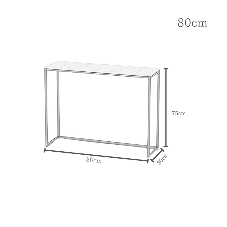シンプルモダンゴールドコンソールテーブル