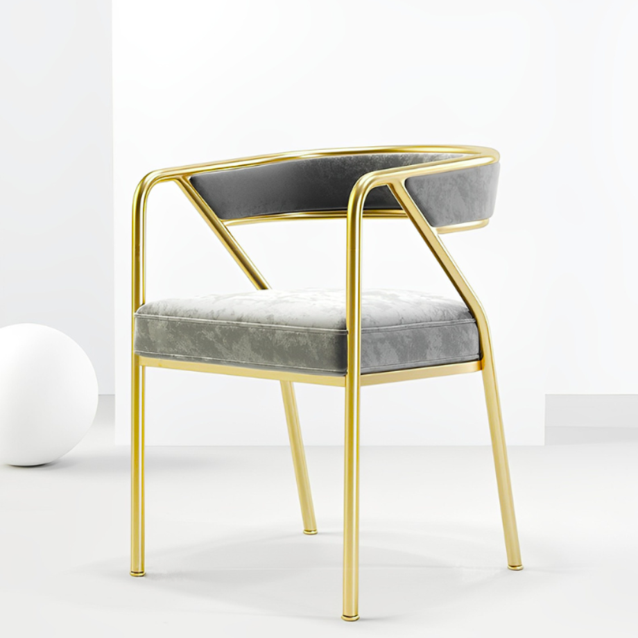 ゴールドアイアンチェア