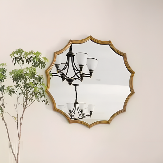 スマートヨーロピアンゴールドミラー