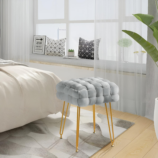 フェミニンベルベッドスツール