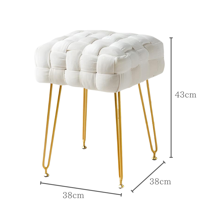 フェミニンベルベッドスツール