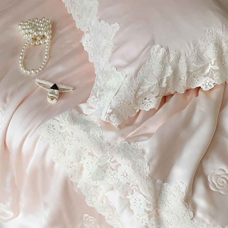 スウィートレースベッドリネン4点セット