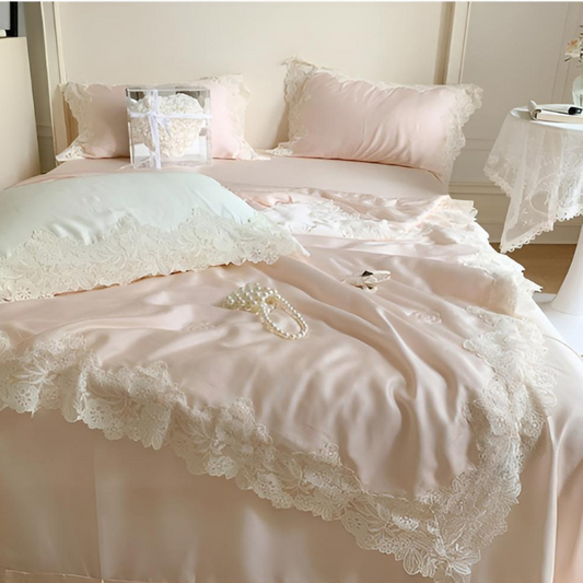 スウィートレースベッドリネン4点セット