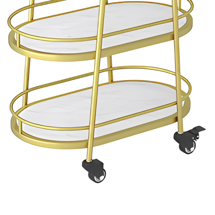 エクセレント大理石キッチンワゴン