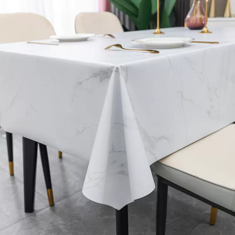 大理石柄プレミアムテーブルクロス