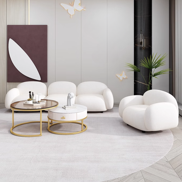 韓国風クラウドシルエットソファ