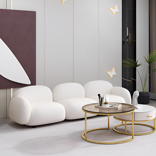 韓国風クラウドシルエットソファ