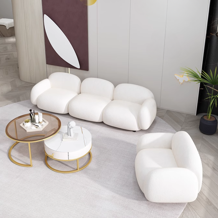 韓国風クラウドシルエットソファ