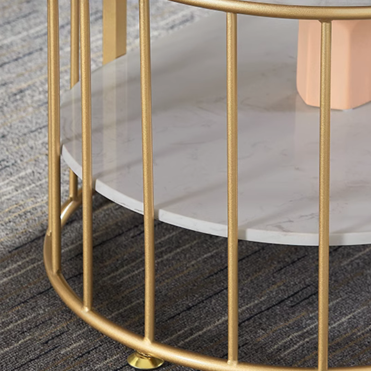 エレガント大理石コーヒーテーブル