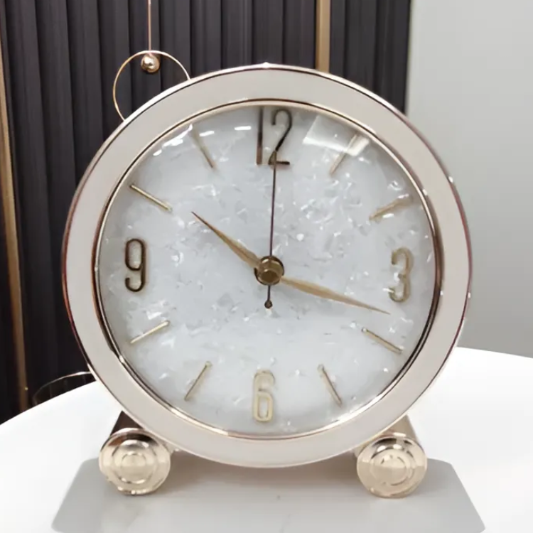 ゴージャスシェルテーブルクロック