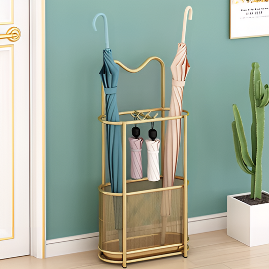 ゴールドキャットデザインアンブレラスタンド