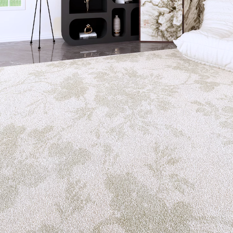 フレンチクリームボタニカルラグ