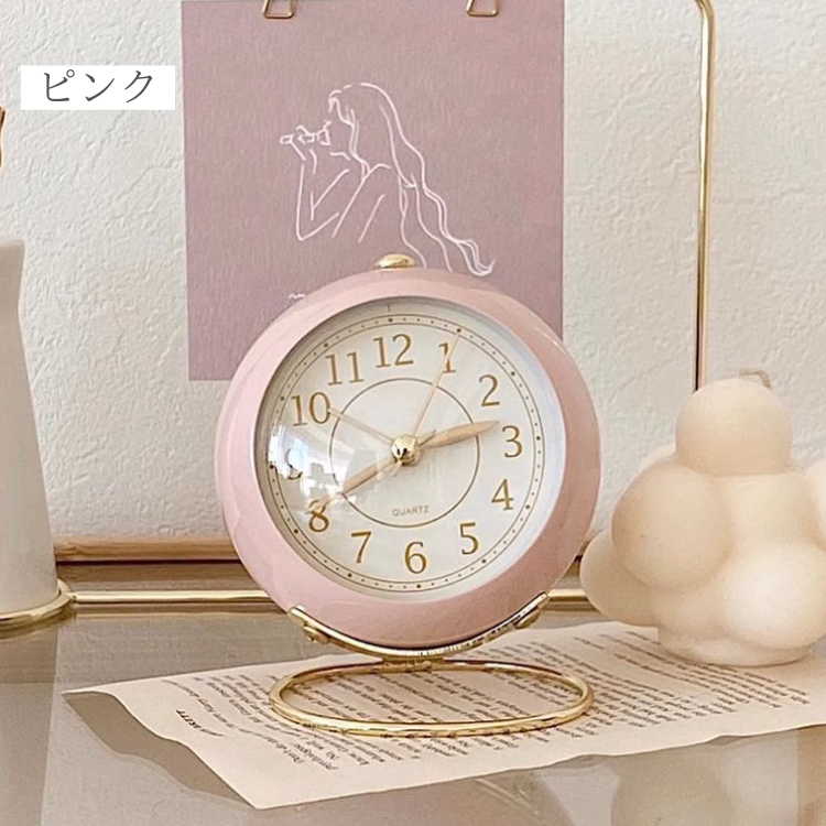 ノルディックミルキーテーブルクロック