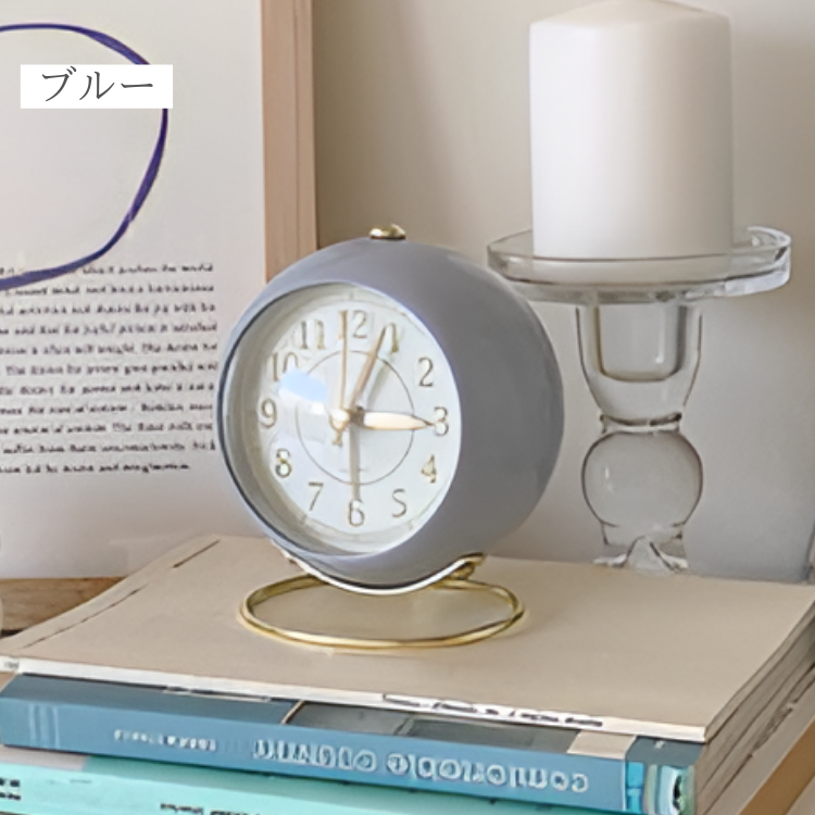 ノルディックミルキーテーブルクロック