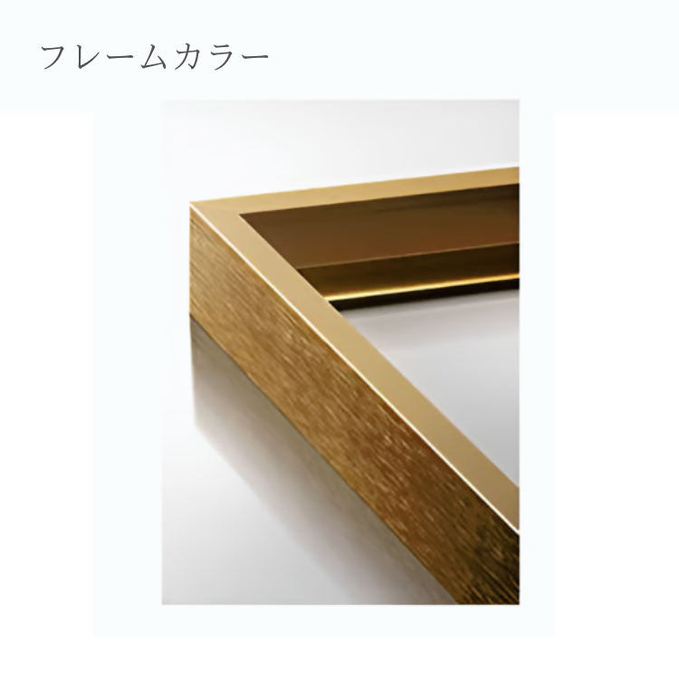 ニュアンスゴールドサークルアートワーク